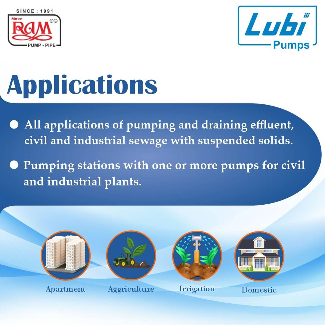 LUBI Heavy Duty Construction Drainage Pump